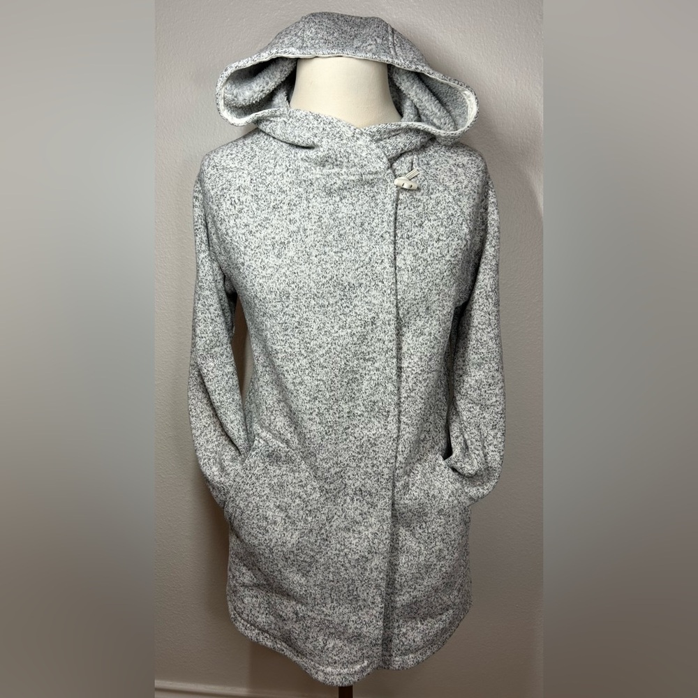 The North Face Crescent Fleece Hooded Wrap - Size Small